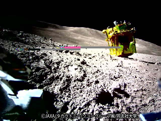 LEV-2「SORA-Q」が撮影・送信した月面画像